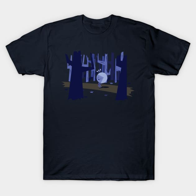 Lost in the woods T-Shirt by cunchun